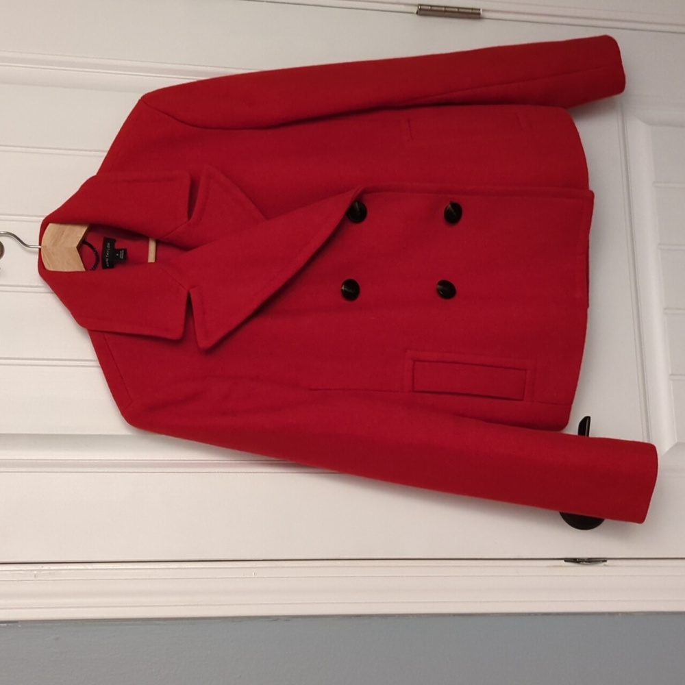 Ann Taylor Red Coat